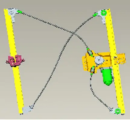 Window Regulator (ZD164154E-FR)