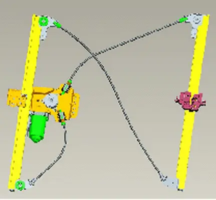Window Regulator (ZD164154-FL)
