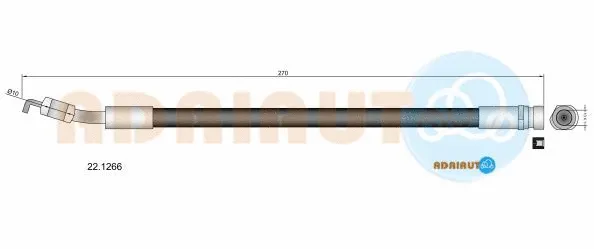 Brake Hose (22.1266)