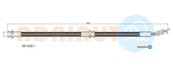 Brake Hose (28.1230.1)