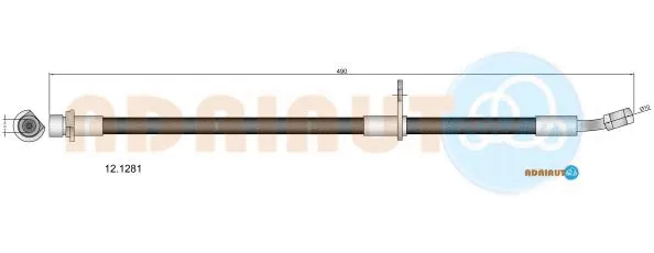 Brake Hose (12.1281)