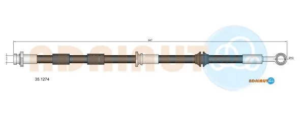 Brake Hose (35.1274)