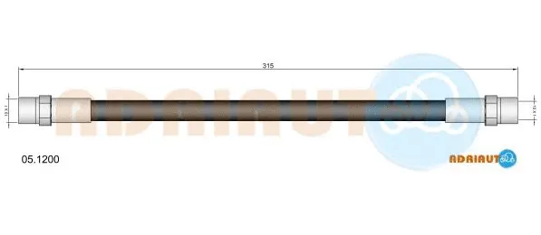 Brake Hose (05.1200)