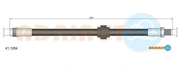 Brake Hose (41.1264)