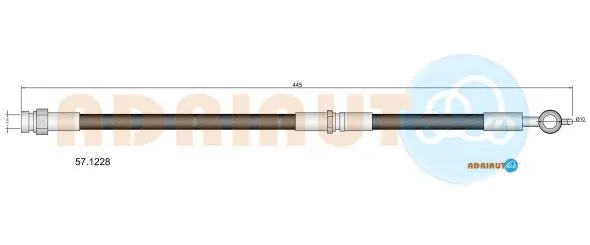 Brake Hose (57.1228)