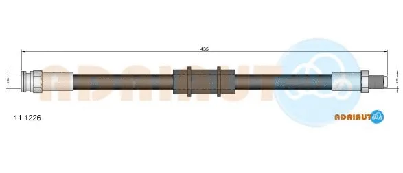 Brake Hose (11.1226)