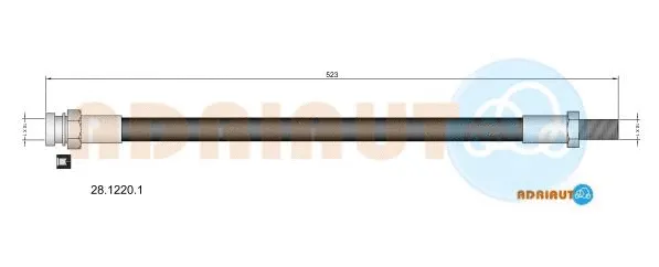 Brake Hose (28.1220.1)