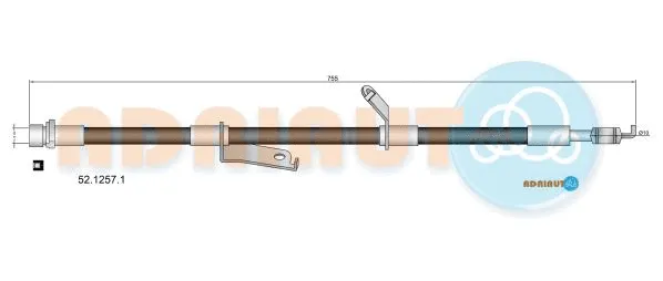 Brake Hose (52.1257.1)