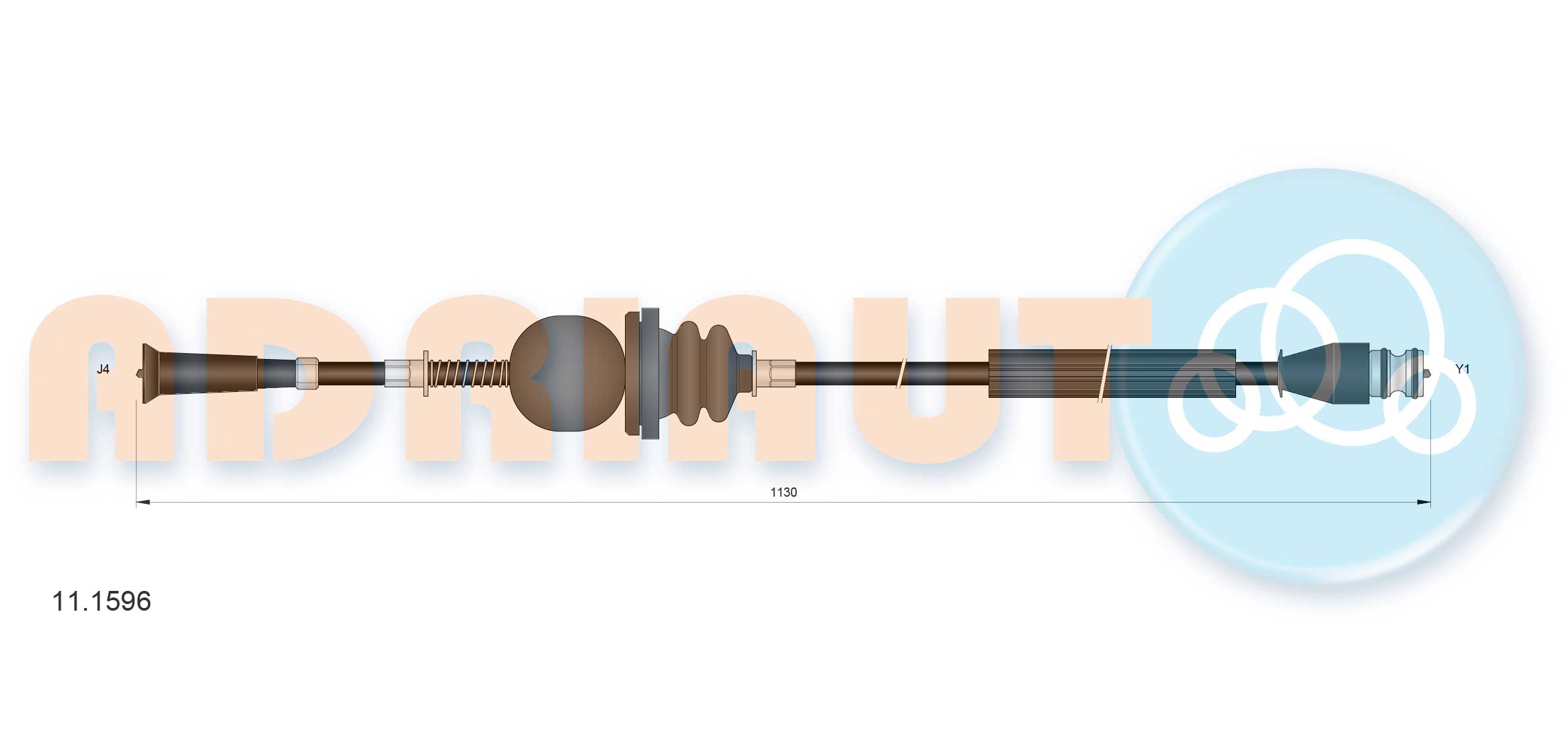 Speedometer Cable (11.1596)