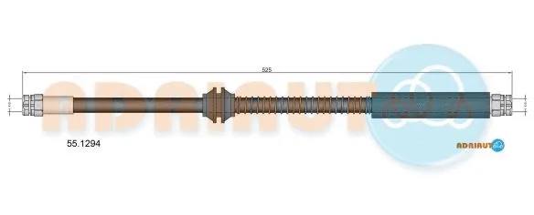 Brake Hose (55.1294)