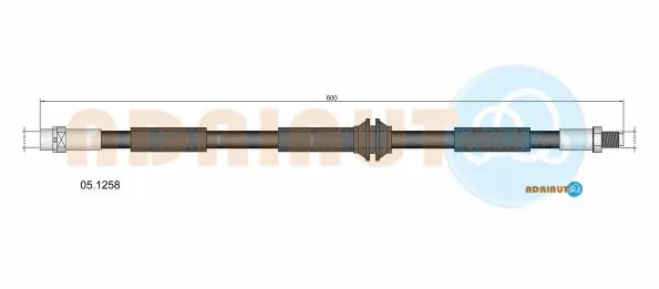 Brake Hose (05.1258)