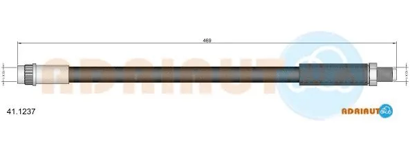 Brake Hose (41.1237)