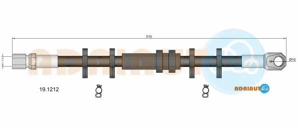 Brake Hose (19.1212)