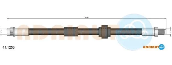 Brake Hose (41.1253)
