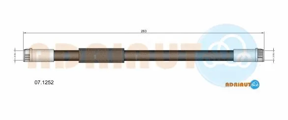 Brake Hose (07.1252)