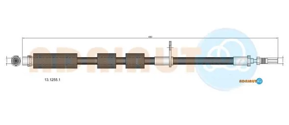 Brake Hose (13.1255.1)