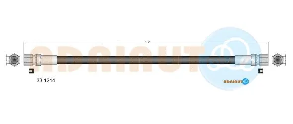 Brake Hose (33.1214)