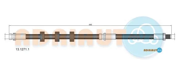Brake Hose (13.1271.1)