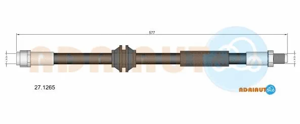 Brake Hose (27.1265)