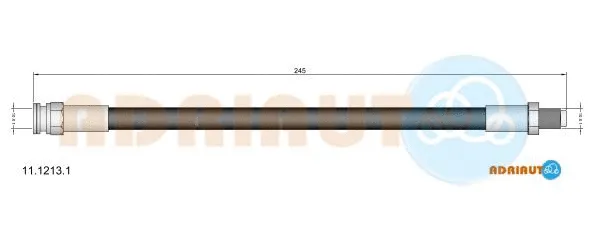 Brake Hose (11.1213.1)