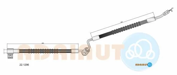 Brake Hose (22.1296)