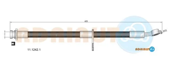 Brake Hose (11.1242.1)