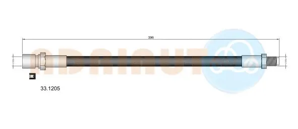 Brake Hose (33.1205)