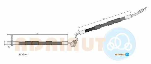 Brake Hose (22.1200.1)