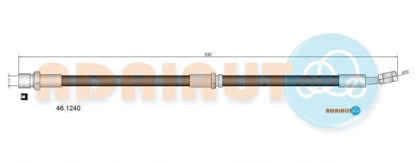Brake Hose (46.1240)