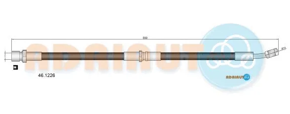 Brake Hose (46.1226)