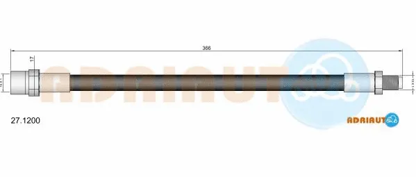 Brake Hose (27.1200)