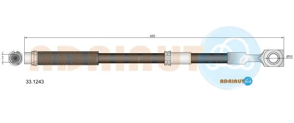 Brake Hose (33.1243)
