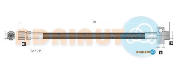 Brake Hose (33.1211)