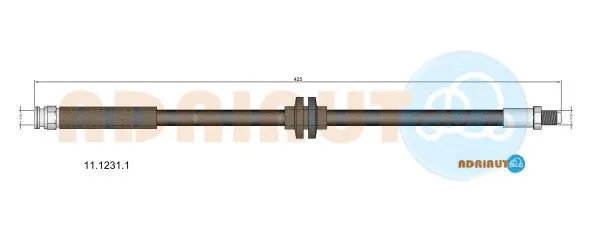 Brake Hose (11.1231.1)