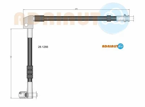 Brake Hose (28.1266)