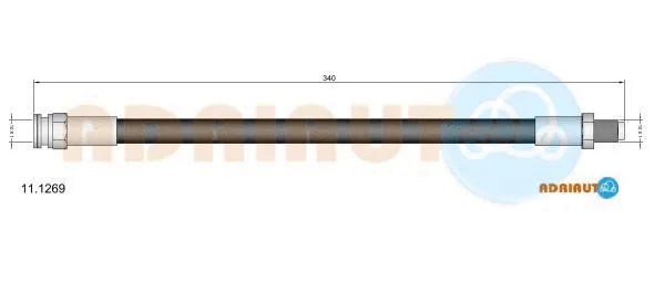 Brake Hose (11.1269)