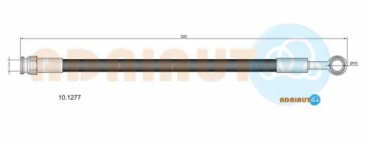 Brake Hose (10.1277)