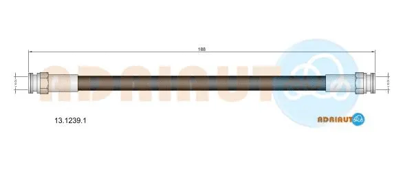Brake Hose (13.1239.1)