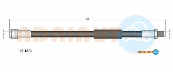 Brake Hose (27.1273)