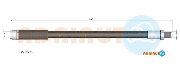 Brake Hose (27.1272)