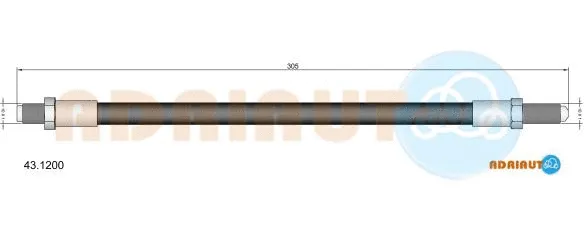 Brake Hose (43.1200)