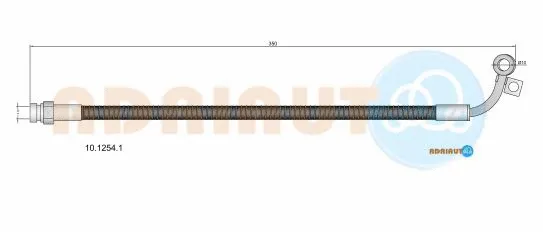 Brake Hose (10.1254.1)