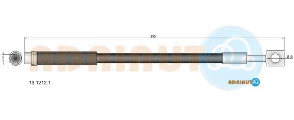 Brake Hose (13.1212.1)