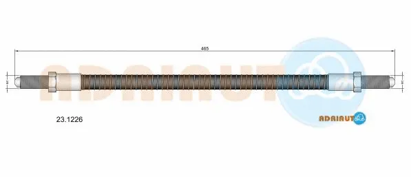 Brake Hose (23.1226)
