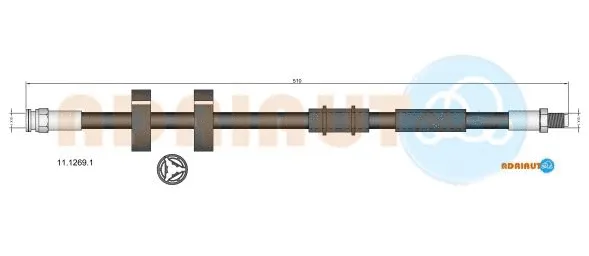 Brake Hose (11.1269.1)