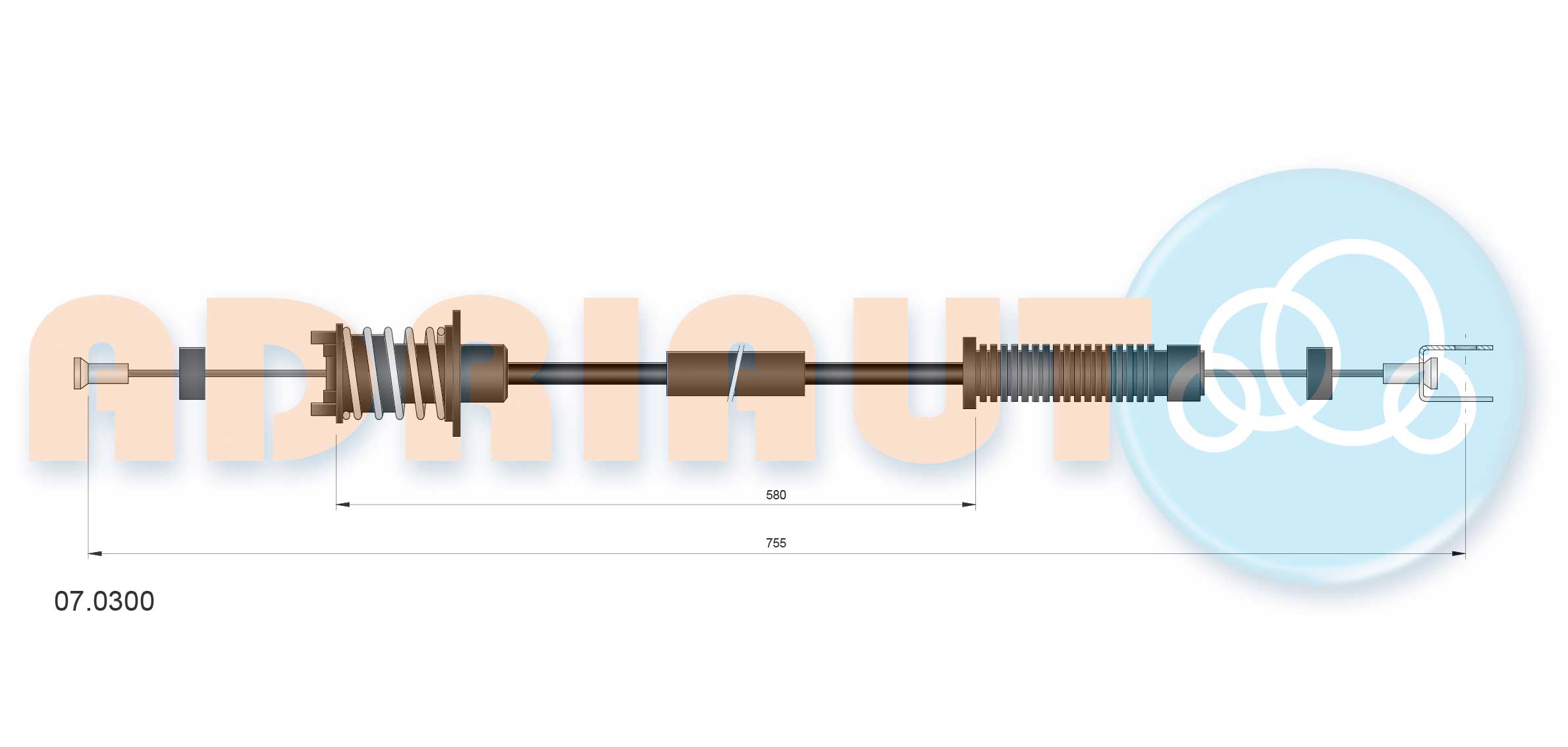 Accelerator Cable (07.0300)
