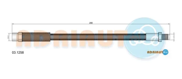 Brake Hose (03.1258)