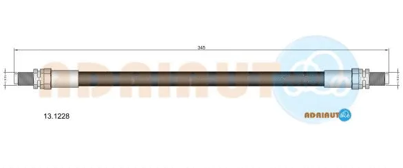 Brake Hose (13.1228)