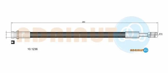 Brake Hose (10.1236)