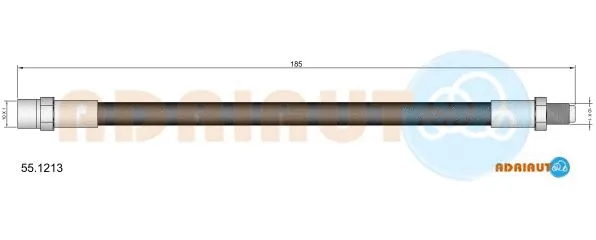 Brake Hose (55.1213)